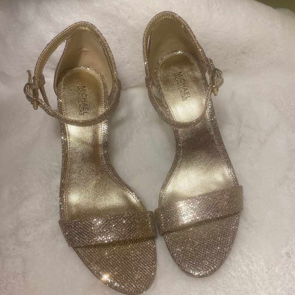 Michael Kors heel sandals size 7 new